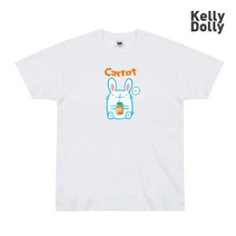KellyDolly 브랜드 고양이&토끼 5종 남자 여성 면 반팔티