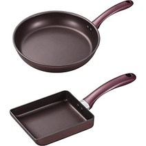 [세트 구입으로 유익] 교세라 신 코팅 프라이팬 2장 세트 28cm 계란구이 세라포트 가스화 전용 세라믹 다이아몬드