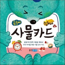 곰돌이 사물카드:곰돌이와 함께 사물을 배워요! 우리 아이를 위한 사물 인지 카드, 웅진주니어