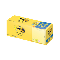 쓰리엠 포스트잇 대용량팩 76 x 76 mm KR330-20A, 노랑, 새싹그린, 러블리핑크, 8세트