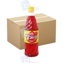 오뚜기시럽 딸기시럽 1kg 15병 슬러시원액 과일맛시럽, 상세페이지 참조, 상세페이지 참조, 상세페이지 참조