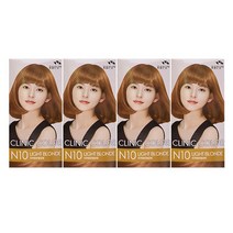 꽃을든남자 크리닉 칼라 N10 아주밝은황금빛, 4개
