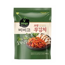 (냉장)[CJ제일제당]비비고 보쌈무김치150g, 5개, 150g