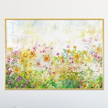 아트블루 북유럽 빈티지 야생화 꽃 식물 그림 인테리어 액자, 1번 야생화 꽃 A