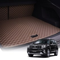 모하비 전차종 퀼팅 트렁크매트 등받이매트 차박 QU, 트렁크매트+등받이세트x블랙와인, 모하비 더 마스터 5인승