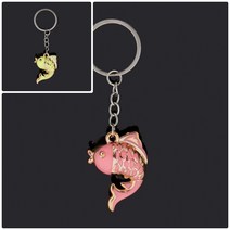 뉴리웹 잉어열쇠고리 키홀더 캐릭터 열쇠고리 키링 열쇠고리, 상세페이지 참조