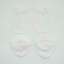 [메르베] 풀밭에 토끼 손발싸개_여름용