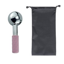 쿨링마사지기 페이스 얼굴 마사지 쿨링 롤러 페이셜 글로브 냉각 볼 아이스 눈 바디 스킨 케어 붓기 장치, [03] Pink