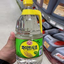 [오뚜기] 화이트 식초, 1.8L, 1개