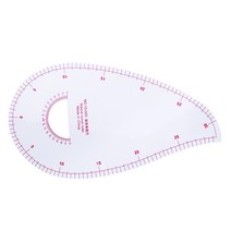 건축 제도 용품 1PC 프랑스어 곡선 눈금자 미터 모양의 양재 도면 측정 템플릿 DIY 바느질 용품에 대한 봉, 07 6261