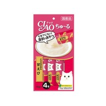이나바 챠오츄르 고양이 간식 모음, 3개, SC-142 닭가슴살&새우 4p