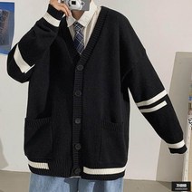 가바바 남성 미디가디건 교복위에 입기 좋은 데일리 가디건 G59831