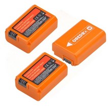 소니배터리 np fw50 배터리 충전기 + np-fw50 배터리 sony a6000 a6400 a3000 a5000 a6500 a6300 a5100 nex-3n a7rii 호환, 배터리 3개