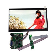 서브 터치 모니터 10.1 인치 1280x800 VGA HDMI LVDS 디스플레이 고휘도 IPS 10 포인트 정전 식 터치 스크, 04 Display module