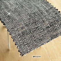 린넨원단 8수 헤링본 원단 선염 55인치 5칼라 택1, 블랙-LC15