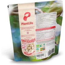 프랑스직구 PlantLife 자연유래 마카다미아 너트 1kg - 생 마카다미아 너트 특히 크고 가공되지 않은, 수량, 상세참조