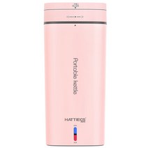 휴대용 온수기 순간 미니 온수기 캠핑용 컵라면 온수기 온수 디스펜서 차박, 복숭아 꽃가루