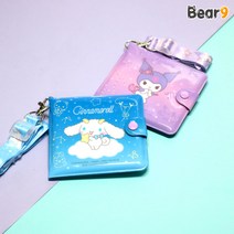 10000 산리오 캐릭터즈 반지갑 미니지갑 포켓지갑 포켓 동전지갑 마이멜로디 쿠로미 시나모롤 포챠코