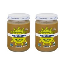 마라나타 피넛 버터 크리미, 454g, 2개