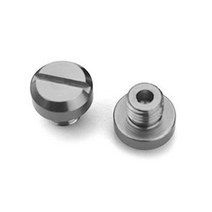 KTM 혼다 야마하 가와사키 스즈키용 오토바이 미러 홀 플러그 나사 시계 방향으로 M10 x 1.25 자동차 액, 05 2Pcs Silver