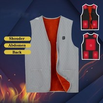 발열점퍼 USB 열선조끼 잠바 자켓 가열 지능형 남성 여성 전기 난방 양복 열 따뜻한 야외 코트 겨울 히터