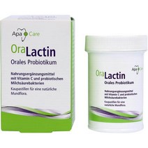 구강 유산균 OraLactin 씹는 알약 비타민C 30정