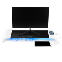 Newsync MB2427UV USB 무선충전 모니터받침대, 1개