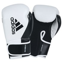 아디다스 하이브리드150 트레이닝 복싱글러브(ADIH150TG) 화이트블랙, 14온스