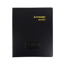플러스샵 고주파 클리어화일 20매속지 블랙 사이즈 L M S, 사이즈 L 10개