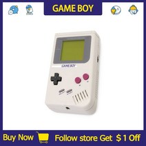레트로게임기 휴대용 가정용 추억오리지널 리퍼비시 게임보이 DMG GB 게임패드 IPS LCD 클래식 비디오 게, 한개옵션0