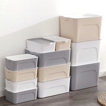 리빙용품 수납박스 프리미엄 핸들 리빙박스 대형, 본상품선택