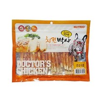 치킨박사 건강식롤 300g 애완동물 강아지 영양 간식/육포/스틱/고기스틱/강아지육포/애견육포/강아지간식/