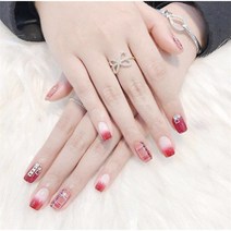 잇템샵 네일스티커#패디와함께# 네일스티커 오픈! 네일케어 네일아트, 신규07레드체크