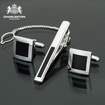 (넥타이핀 선물세트 커프스버튼)찰스턴 커프스 버튼 카우스버튼 드레스 셔츠 정장 K/W-생활_종합+DSsn214202EA