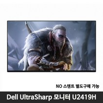 DELL모니터 Ultra sharp (U2419H) (스텐트미포함/모니터only/그래픽특화라인-영상감상 편집 게이밍 추천), Ultra sharp U2419H