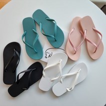[4color] 모모의일상 여성 발편한 푹신 플립플랍 비치 쪼리 샌들 슬리퍼