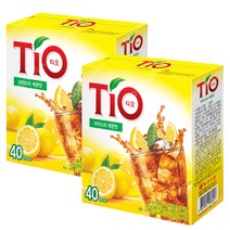 동서 티오 아이스티 레몬맛 40T X 2개(80T) 분말 음료 에이드 홍차