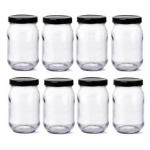 글라스락 580 높은형 유리병 블랙 500ml + 뚜껑 랜덤 발송, 88세트