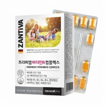 내츄럴플러스 잔티바 프리미엄 비타민B 콤플렉스 고농축 활성비타민b 60정, 60정 x 1개
