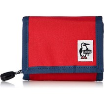 첨스 페브릭 여행용 고리 경량 반지갑