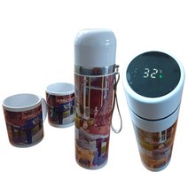 (주문제작) 나만의 텀블러제작 포토텀블러, 온도계형, 1개