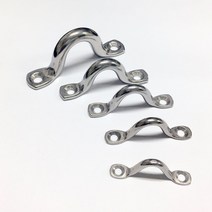 보트 아이스트랩 요트 로프 고리 부품 낚시 선박 철물 앵커 해양 벨트 걸이 구조용 고무보트 아이스냅 카약 스텐 전동 모터 탑 미니미 고정용 후크 수상 새들 M6 60mm