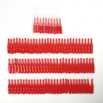 브러쉬포유 실속형 패키지 I형 치간칫솔 100p+위생캡10개, 4s(0.6mm)