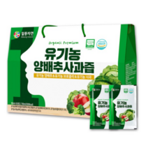 일등자연 유기농 양배추 사과즙, 90ml, 30개입