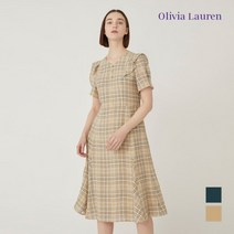 올리비아로렌 올리비아로렌 체크 훌 원피스 VOCOAYM4411