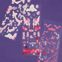 페어리 포레스트 트윙클 씰스티커, 드리미 리본(나잇)