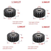 1+2 랙기어 1 pcs 1 5mod 12 치아 27tooth 스퍼 없음 단계, 17 치아, 2개