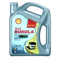 쉘 리무라 R4 L 15W-40 4L 엔진오일, 1개