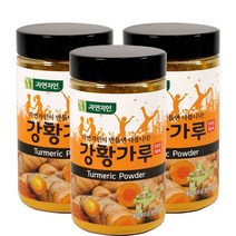 자연지인 강황 가루, 3통, 300g