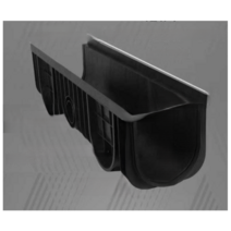 플라스틱 PE배수로배수관 U자형 트렌치 벤치플륨관, (6) 200x200x1000x20 덮개포함, 1개